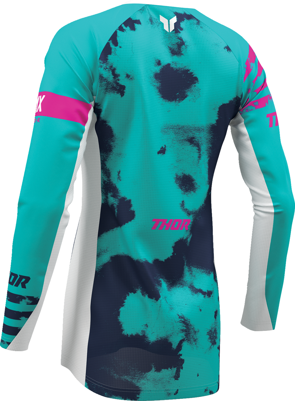 Thor 2026 Womens Launchmode Bleach White/Aqua Jersey Pant Combo