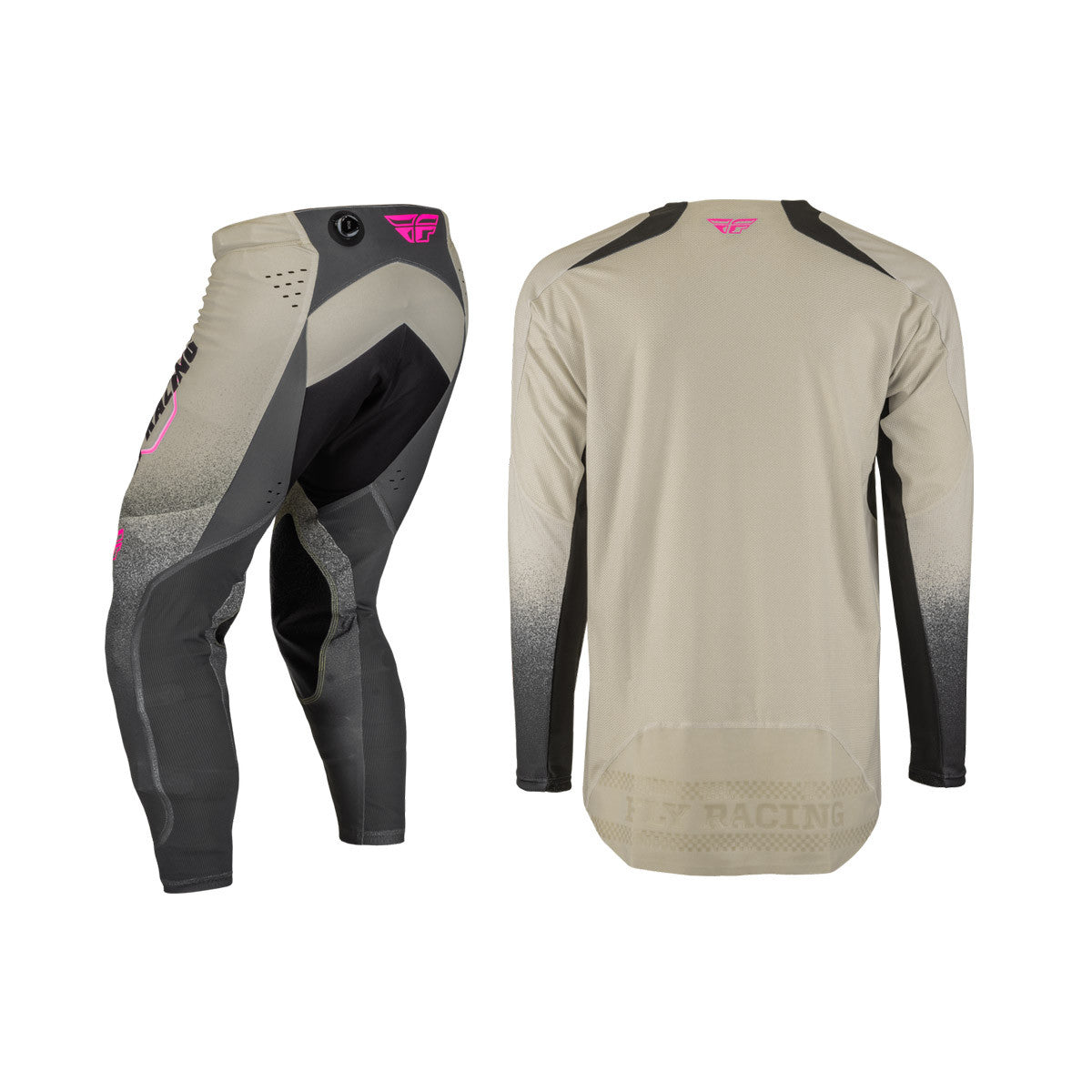 FLY Racing 2023 Evolution DST Jersey Pant Combo Ivory/Black