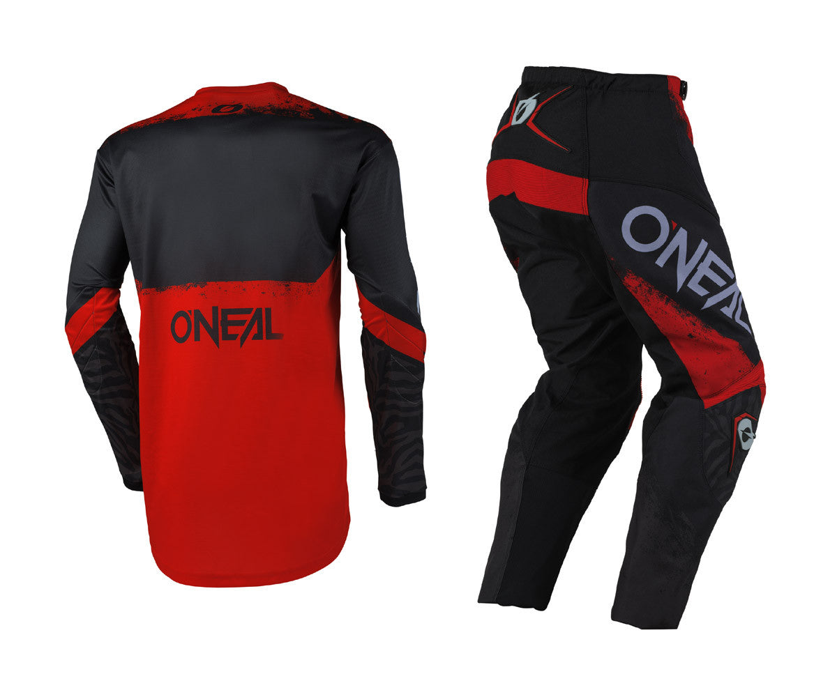 O'Neal 2025 Element Shocker Jersey Pant Combo Black/Red