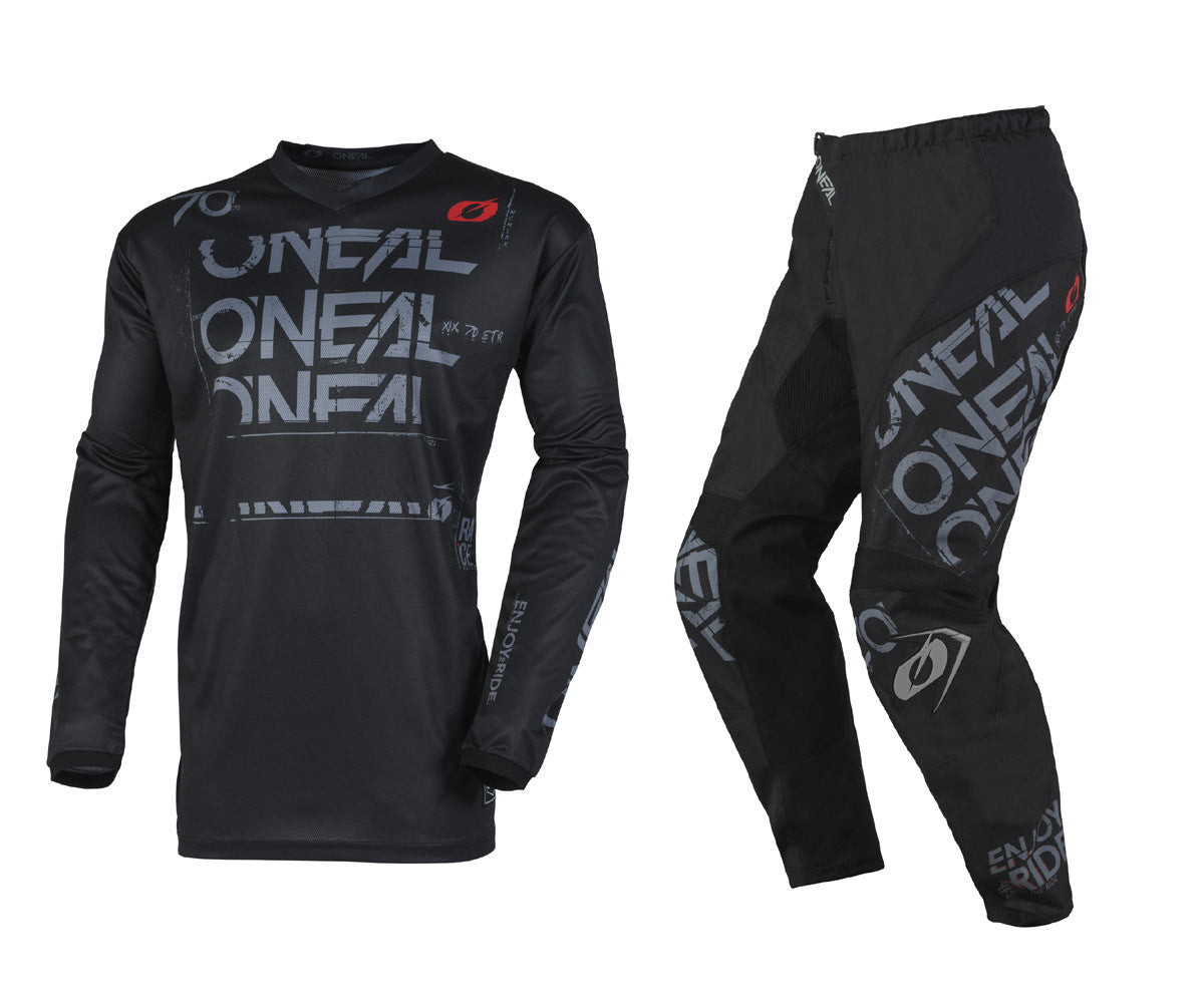 O'Neal 2025 Element Static Jersey Pant Combo Black/Gray