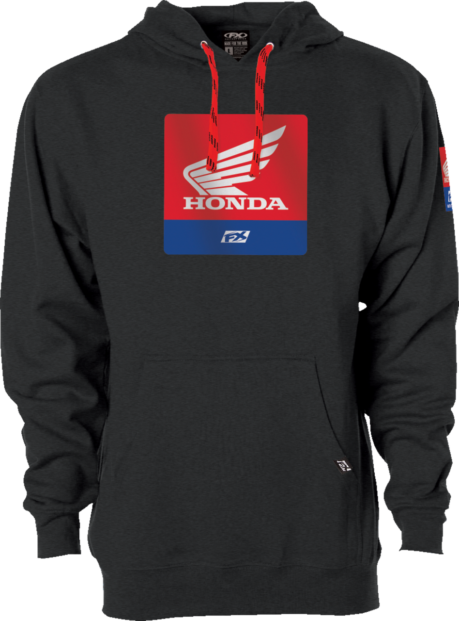 Factory Effex Honda Boxer Pullover Hoodie - Heather Charcoal - 2XL