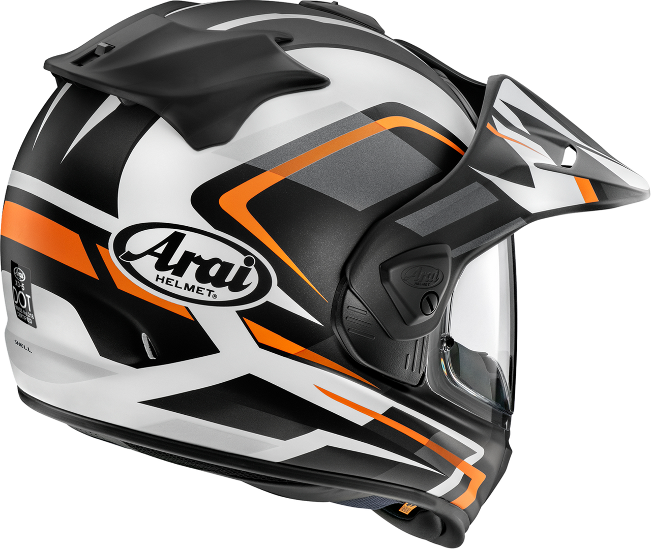 Arai XD-5 Discovery Offroad Helmet Orange Frost