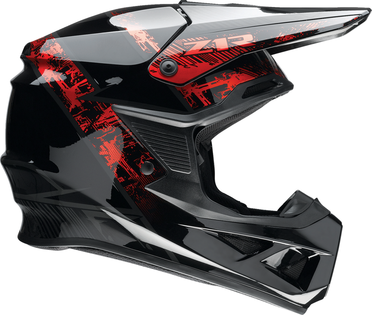 Z1R F.I. Fractal MIPS Offroad Helmet Red