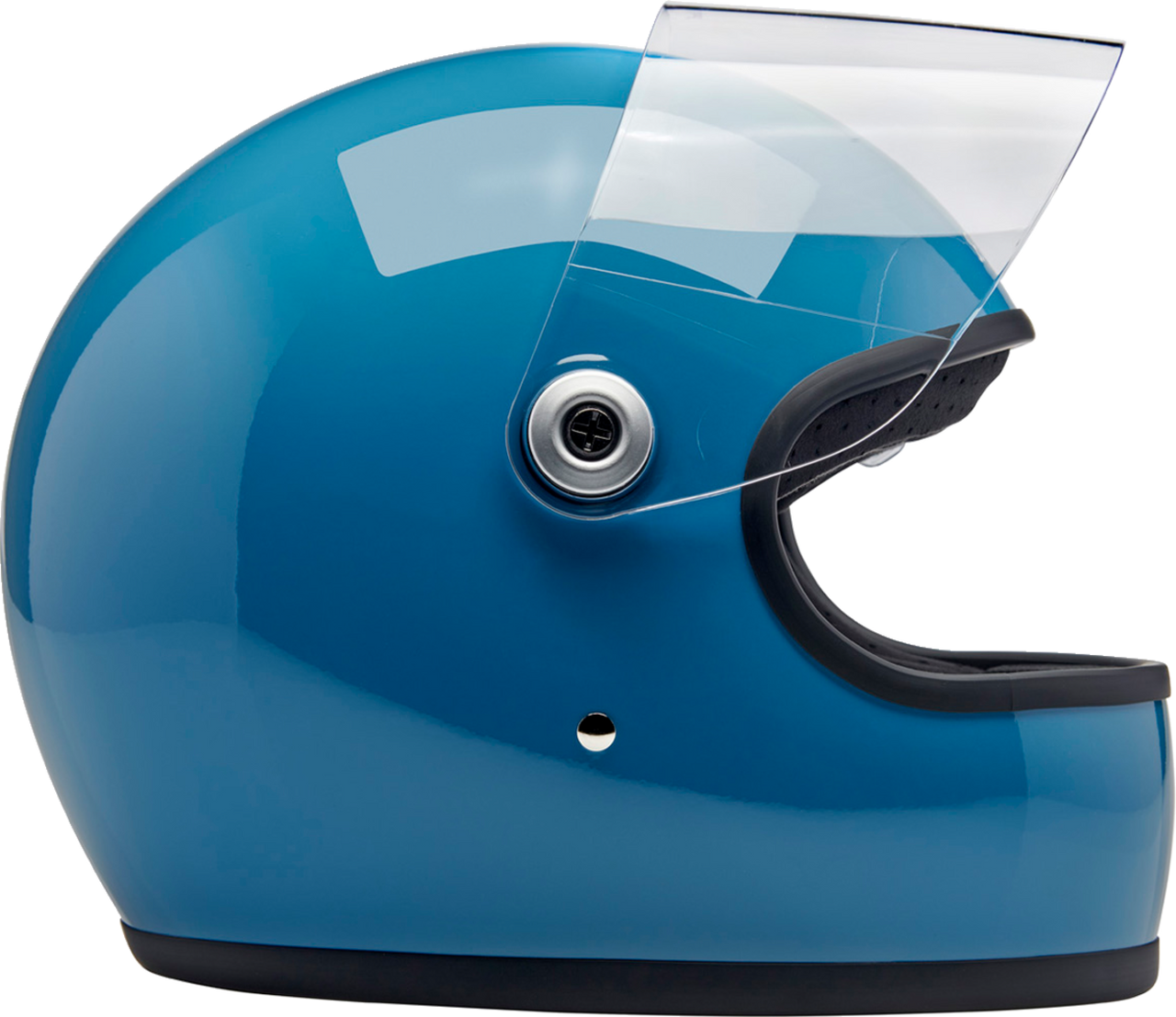 Biltwell Gringo S Full Face Helmet Gloss Dove Blue