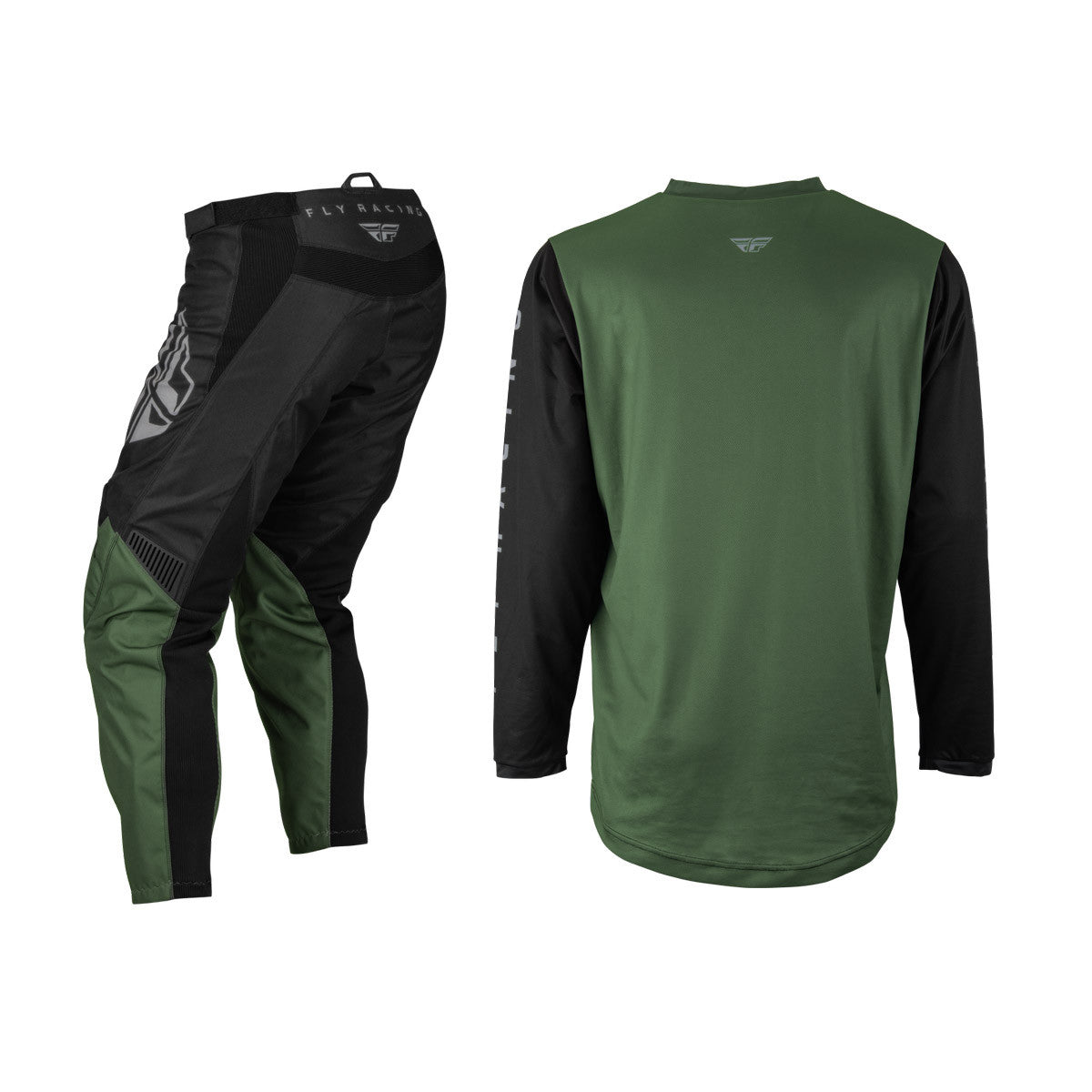 FLY Racing 2023 F-16 Jersey Pant Combo Olive Green/Black