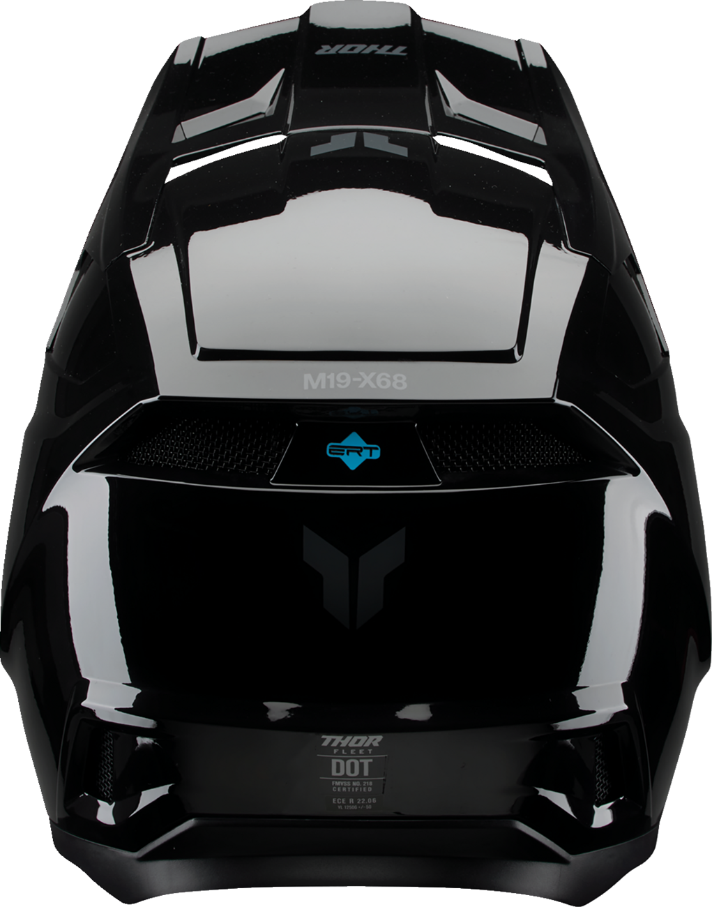 Thor Youth Fleet Helmet Blackout Gloss Black