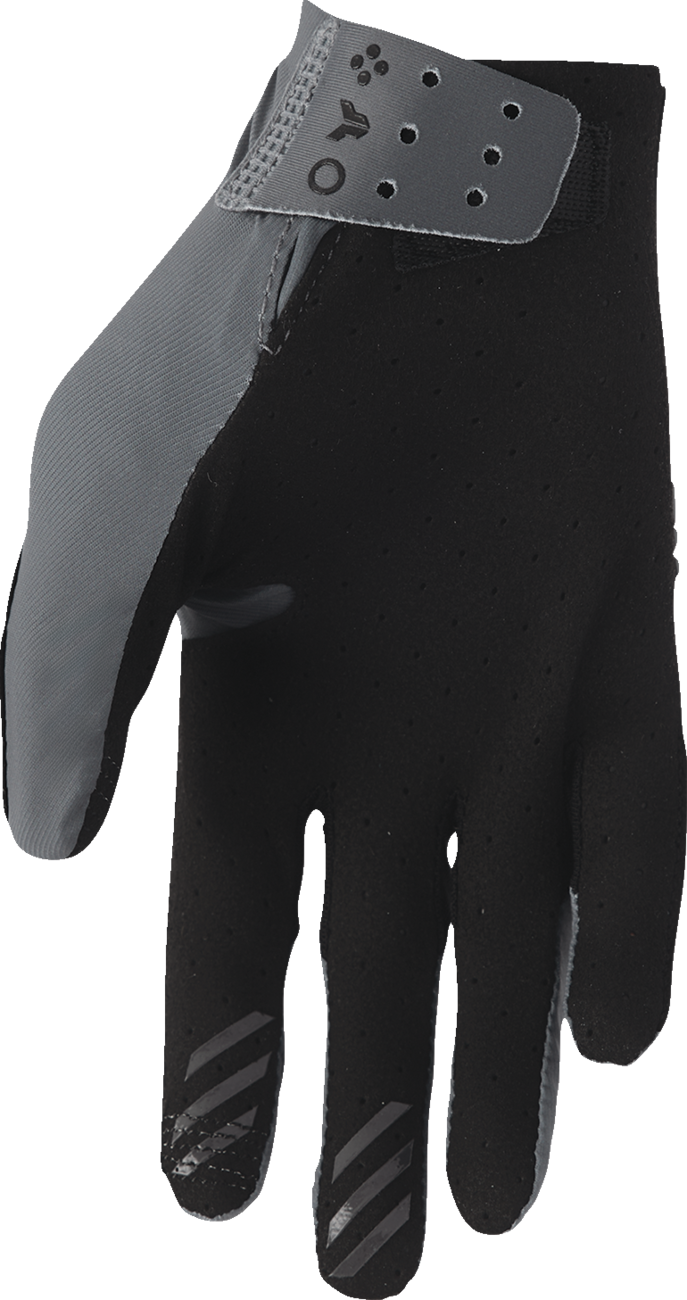 Thor 2026 Sportmode Vented Iconic Gloves Charcoal