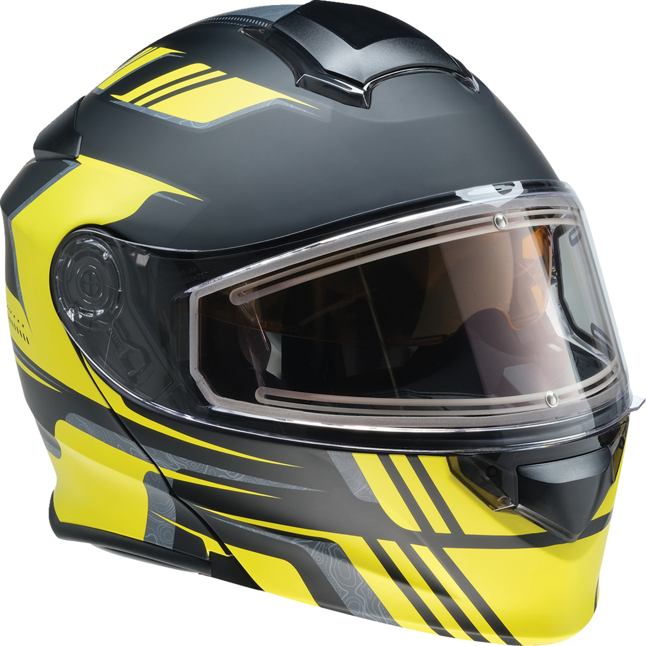Z1R Solaris First Tracks Modular Electric Snow Helmet Black/Hi-Viz