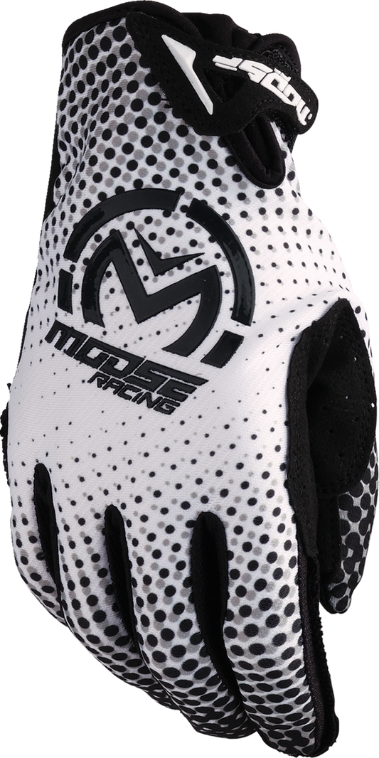 Moose Racing 2025 SX1 Gloves White/Black