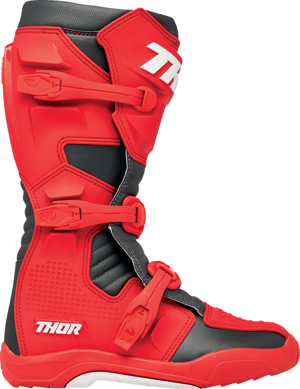 Thor Blitz XR Boots - Red/Charcoal
