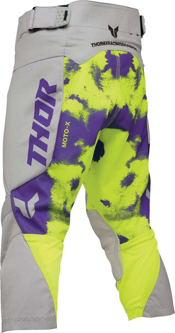 Thor 2026 Youth Launchmode Bleach Gray/Acid Jersey Pant Combo