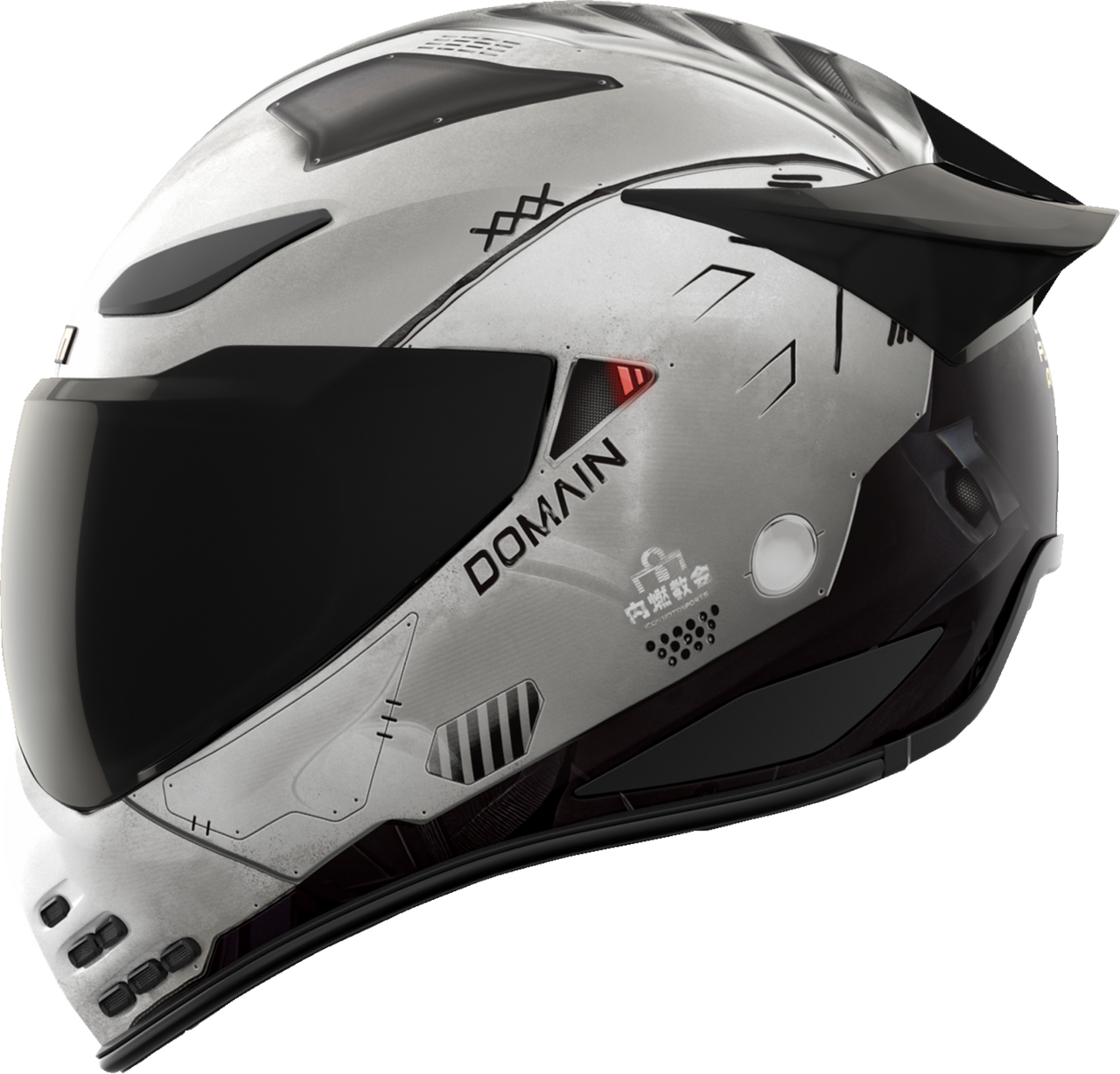 Icon Domain Helmet Future Proof Gray