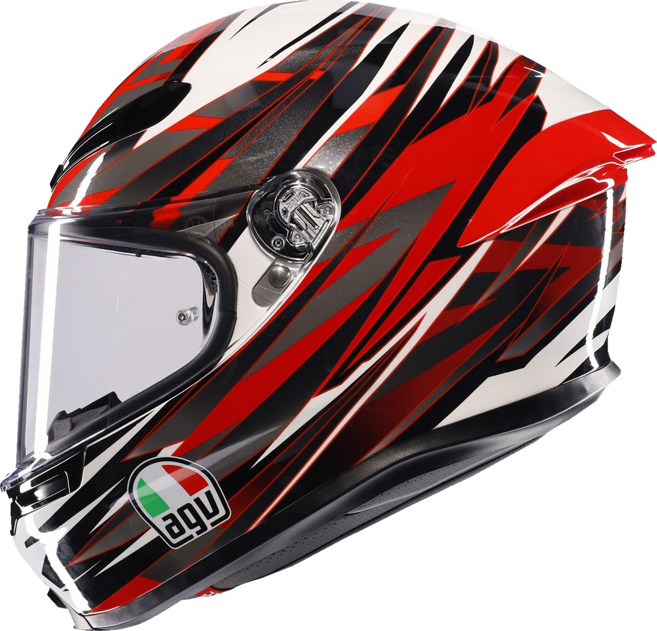 AGV K6 S Full Face Helmet Reeval White/Red/Gray