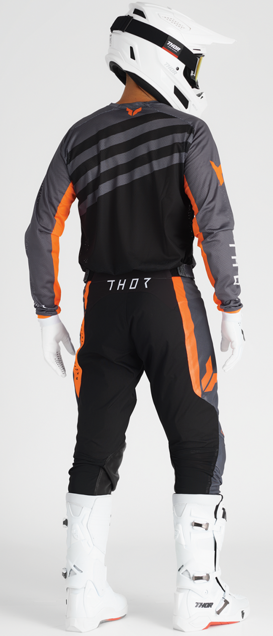 Thor 2025 Launchmode Vented Air Jersey Pant Combo Raid Charcoal/Black