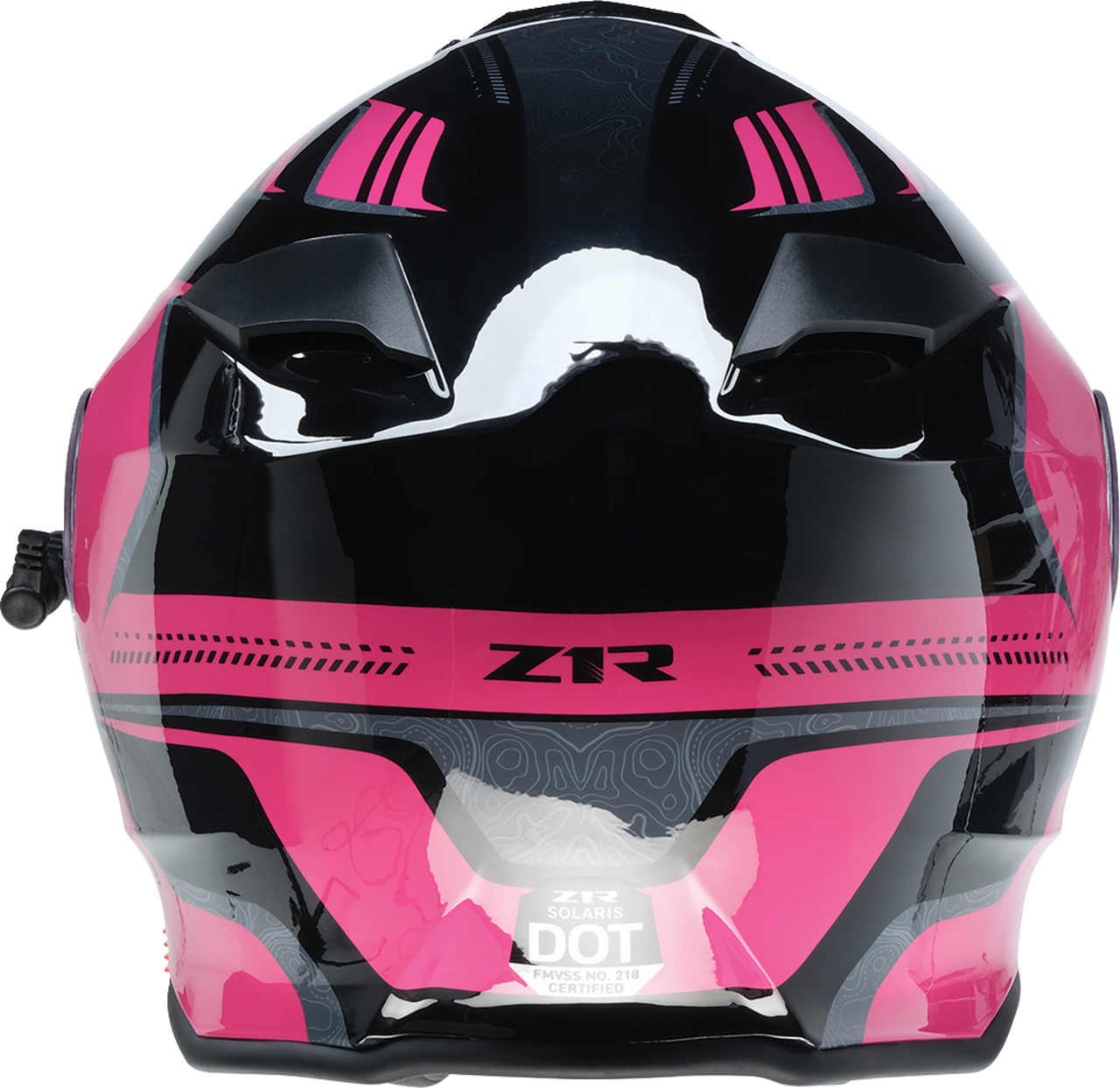 Z1R Solaris First Tracks Modular Electric Snow Helmet Black/Pink