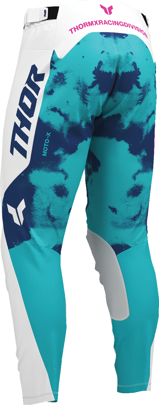 Thor 2026 Launchmode Bleach White/Aqua Jersey Pant Combo