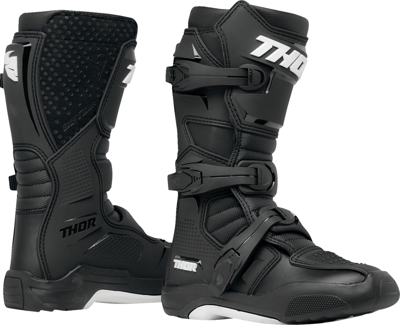 Thor Youth Blitz XR Boots - Black/White