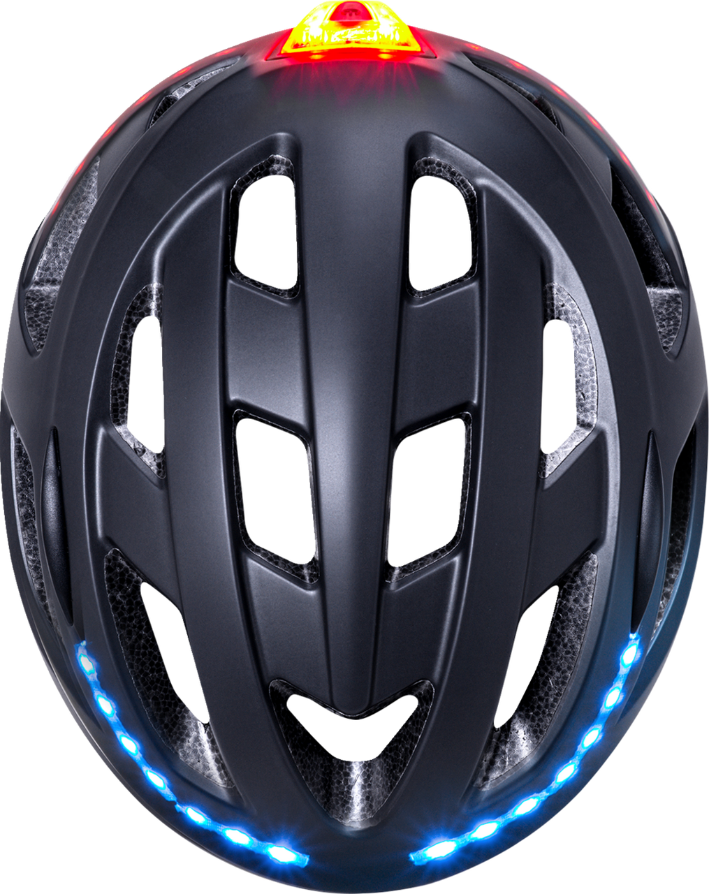 Kali Central Lit Solid Bicycle Helmet Matte Black