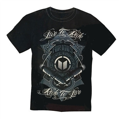 Furious Inc Live to Ride Tee - Black