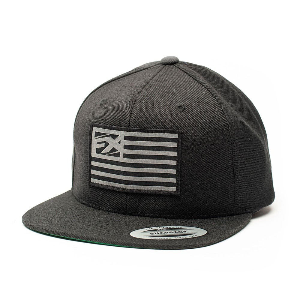 Factory Effex FX Flag Snapback Hat Black