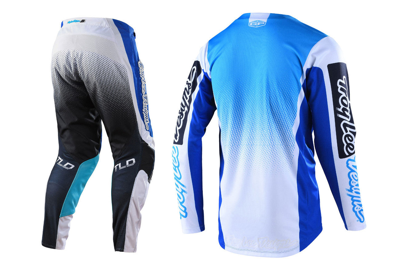 Troy Lee Designs 2022 GP Jersey and Pant Combo Icon Blue