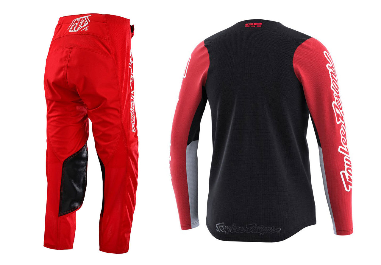 Troy Lee Designs 2023 Youth GP Pro Boltz Jersey Mono Pant Combo Black/Red