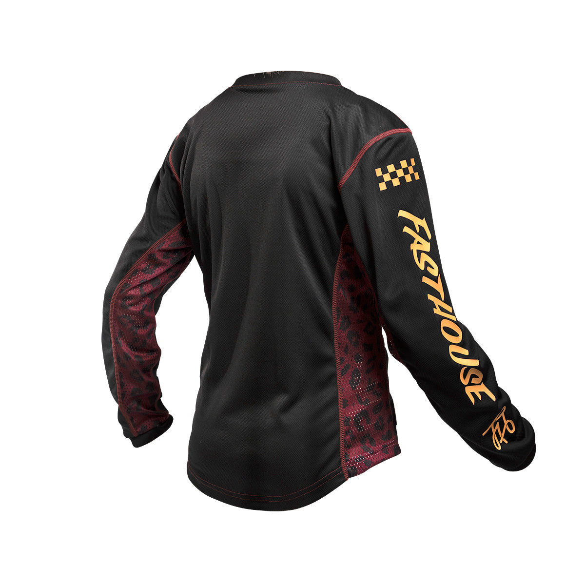 Fasthouse Youth Girls Grindhouse Golden Script Jersey - Black