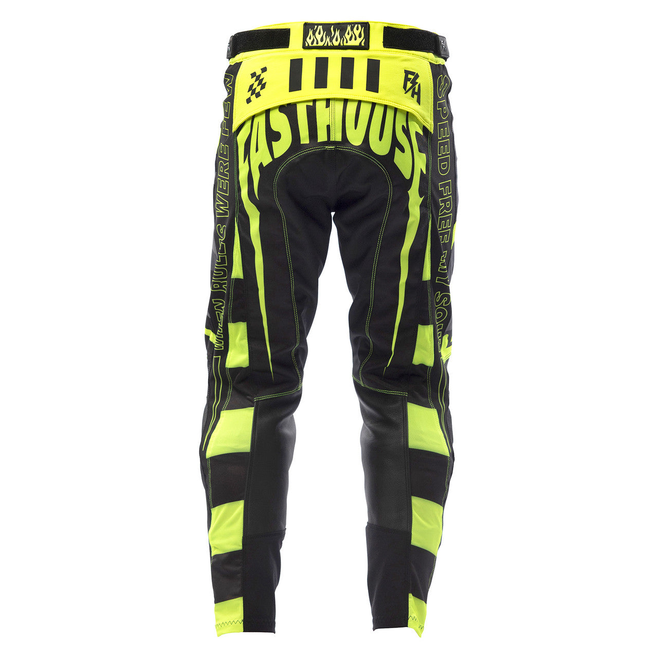 Fasthouse Grindhouse Riot Pant - Black/Hi-Viz