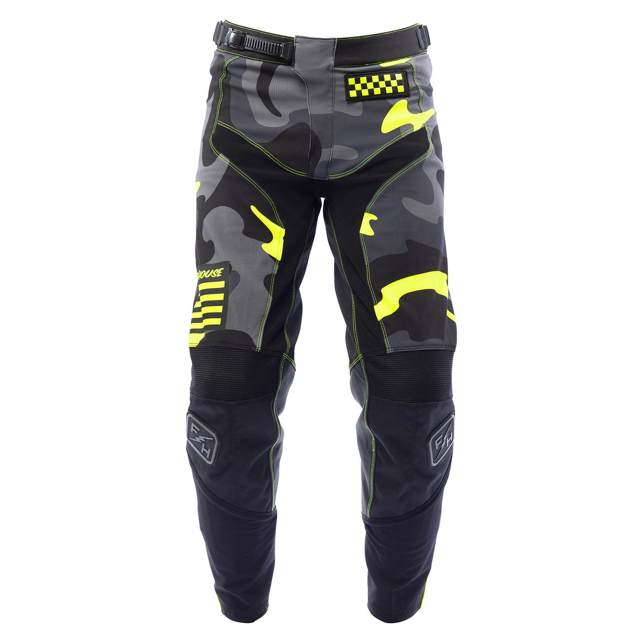 Fasthouse Grindhouse Riot Pant - Black/Hi-Viz