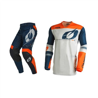 O'NEAL 2022 Hardwear Haze Blue/Orange Jersey Pant Combo
