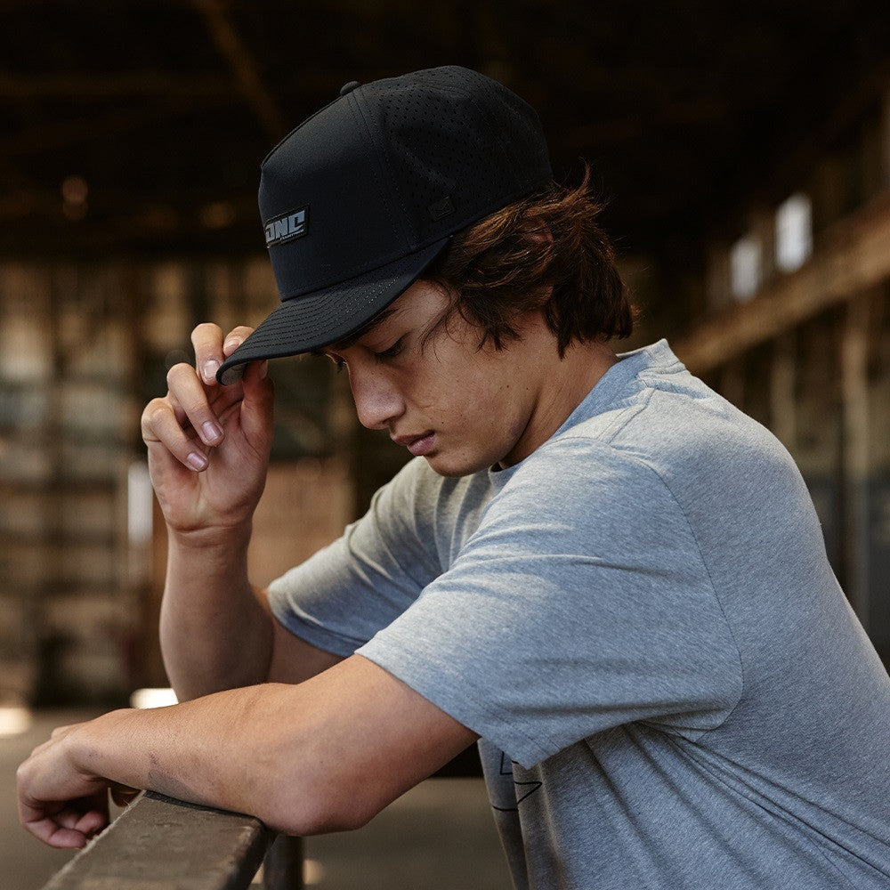 ONE Industries Melin Odyssey Stacked Hydro Hat Black