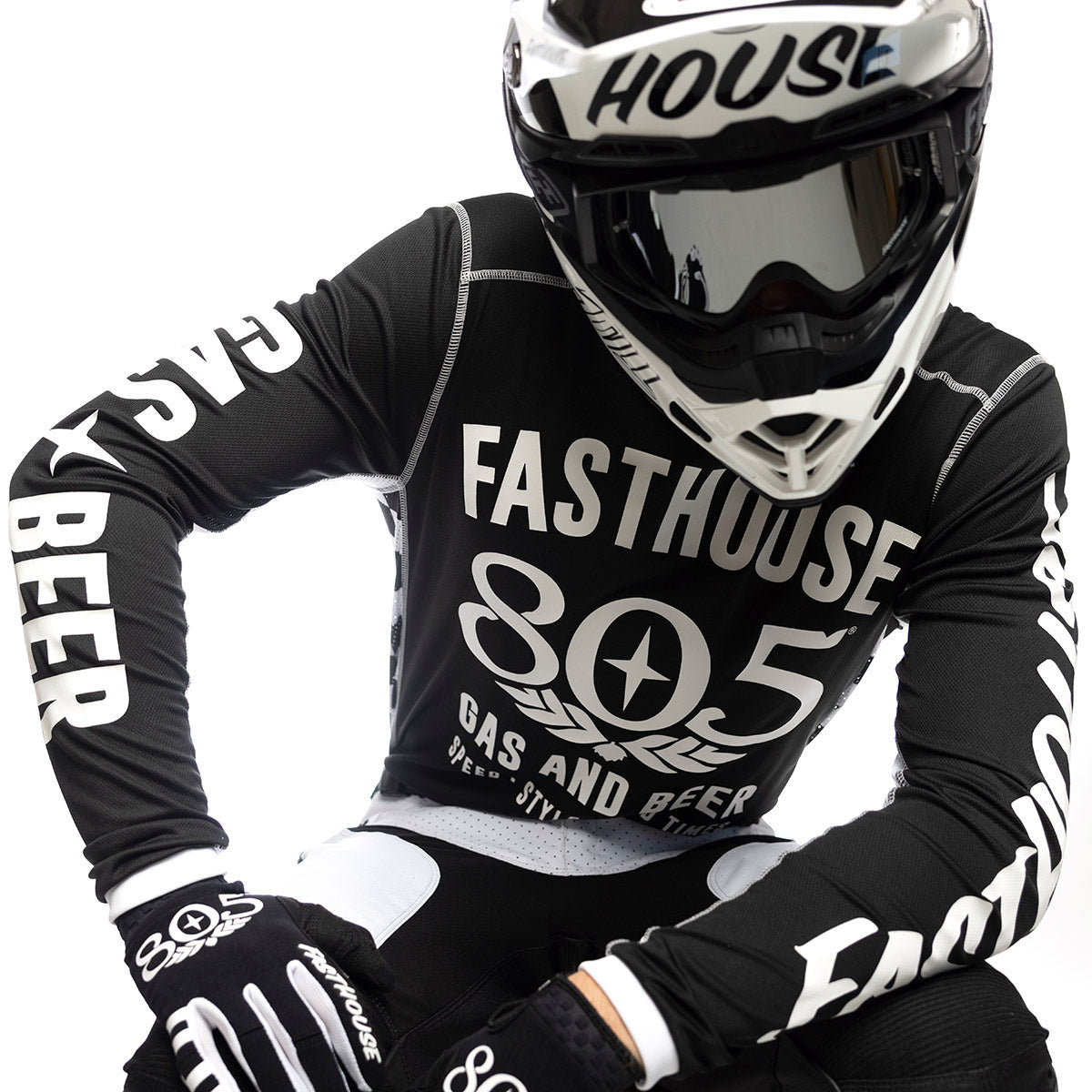 Fasthouse Grindhouse 805 Jersey - Black