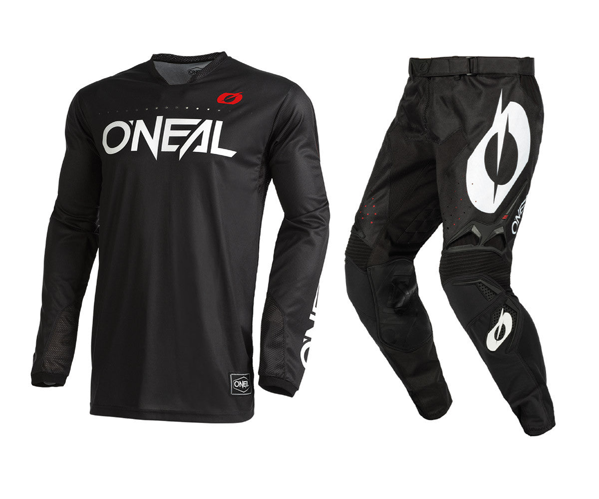 O'NEAL 2025 Hardwear Elite Classic Black Jersey Pant Combo