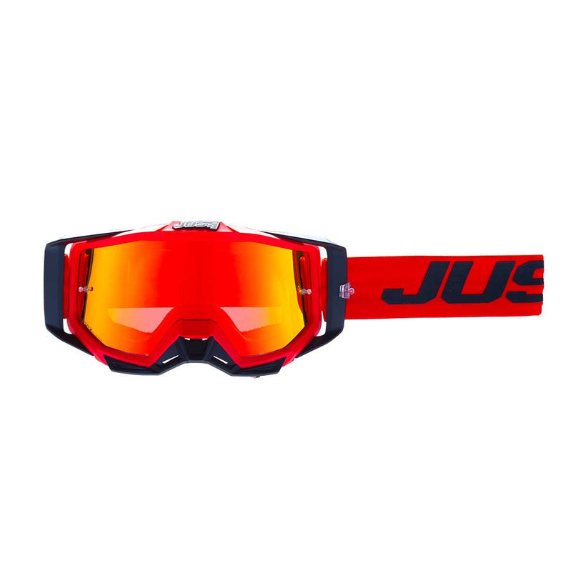 JUST1 Iris 2.0 Moto Goggle Logo Red - Black