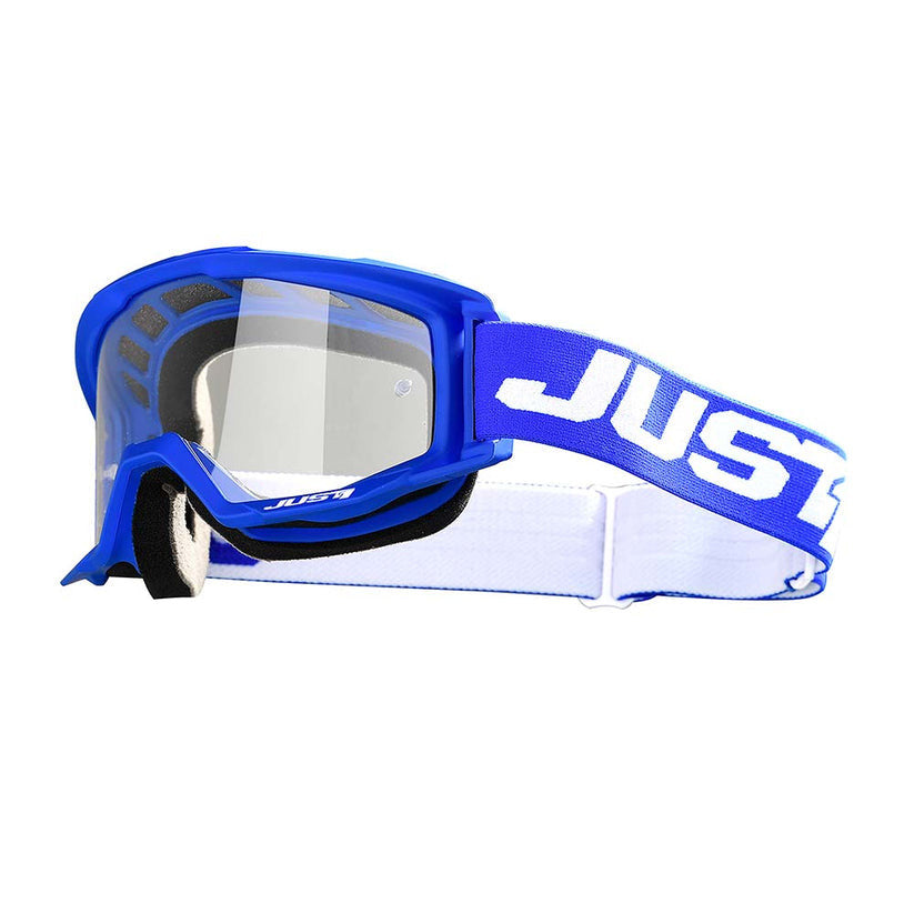 JUST1 Vitro Goggle Flat Royal Blue Blue White