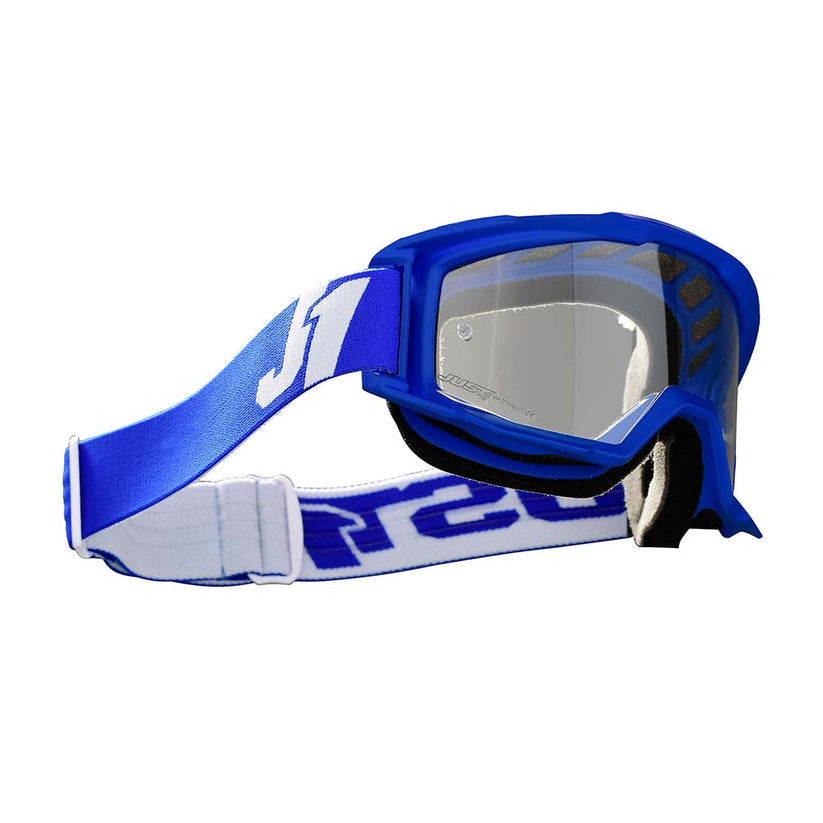 JUST1 Vitro Goggle Flat Royal Blue Blue White