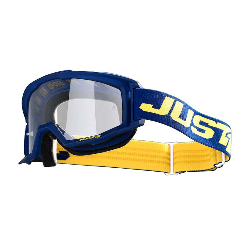 JUST1 Vitro Goggle Flat Royal Blue Blue Yellow