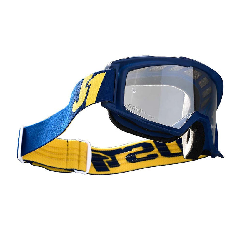JUST1 Vitro Goggle Flat Royal Blue Blue Yellow