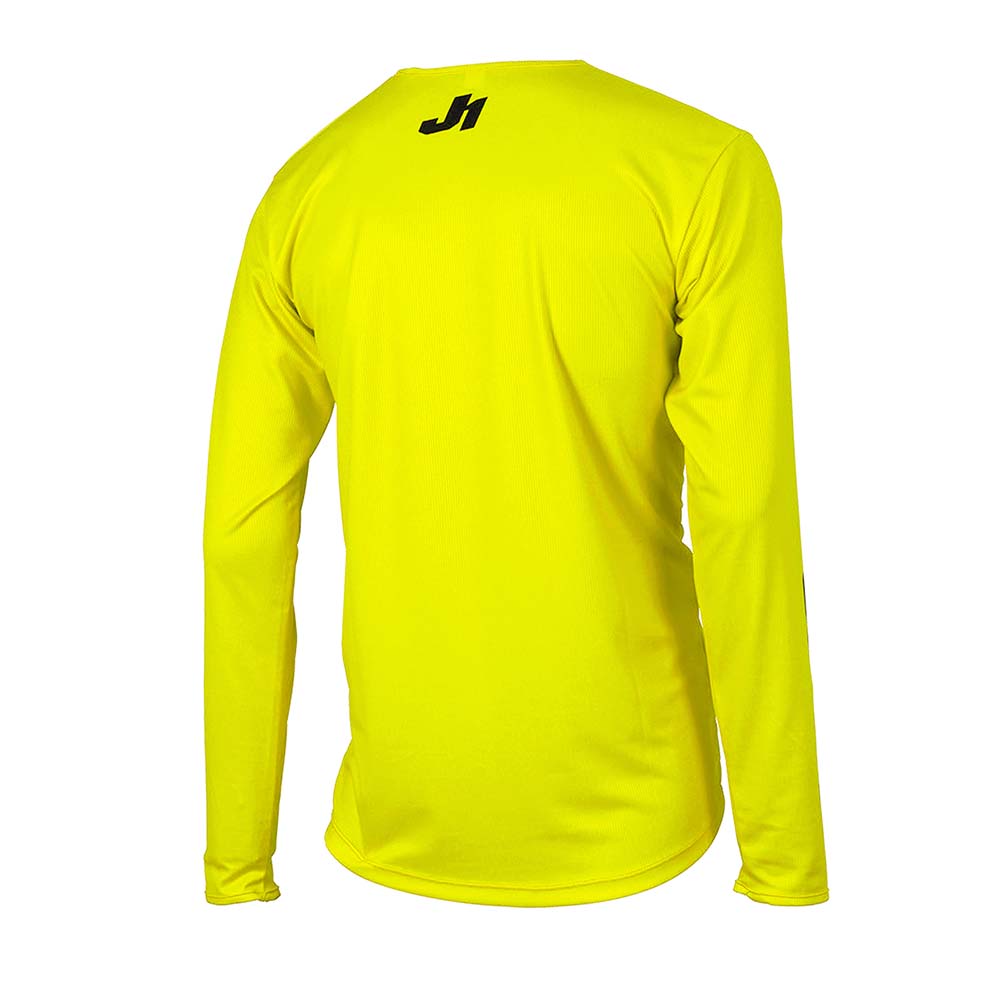 Just1 Youth Essential Fluo Yellow Jersey Pant Combo