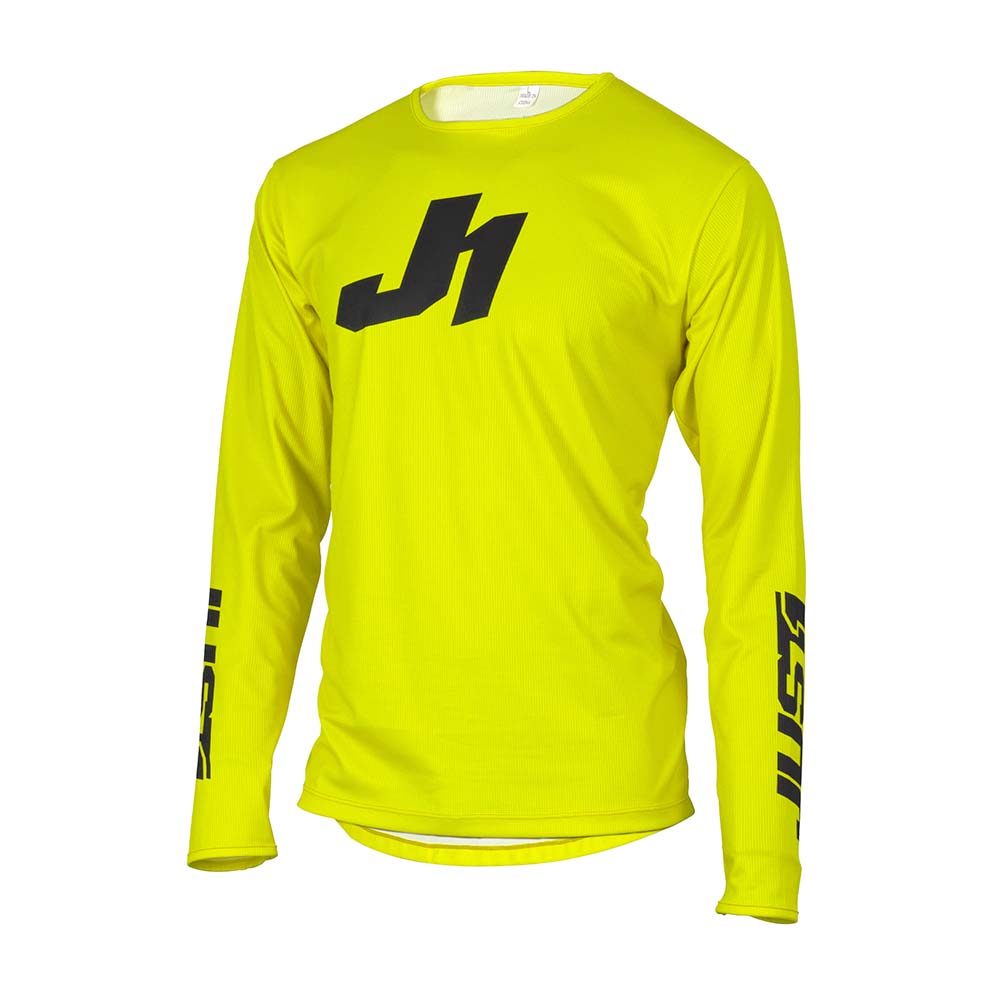Just1 Youth Essential Fluo Yellow Jersey Pant Combo
