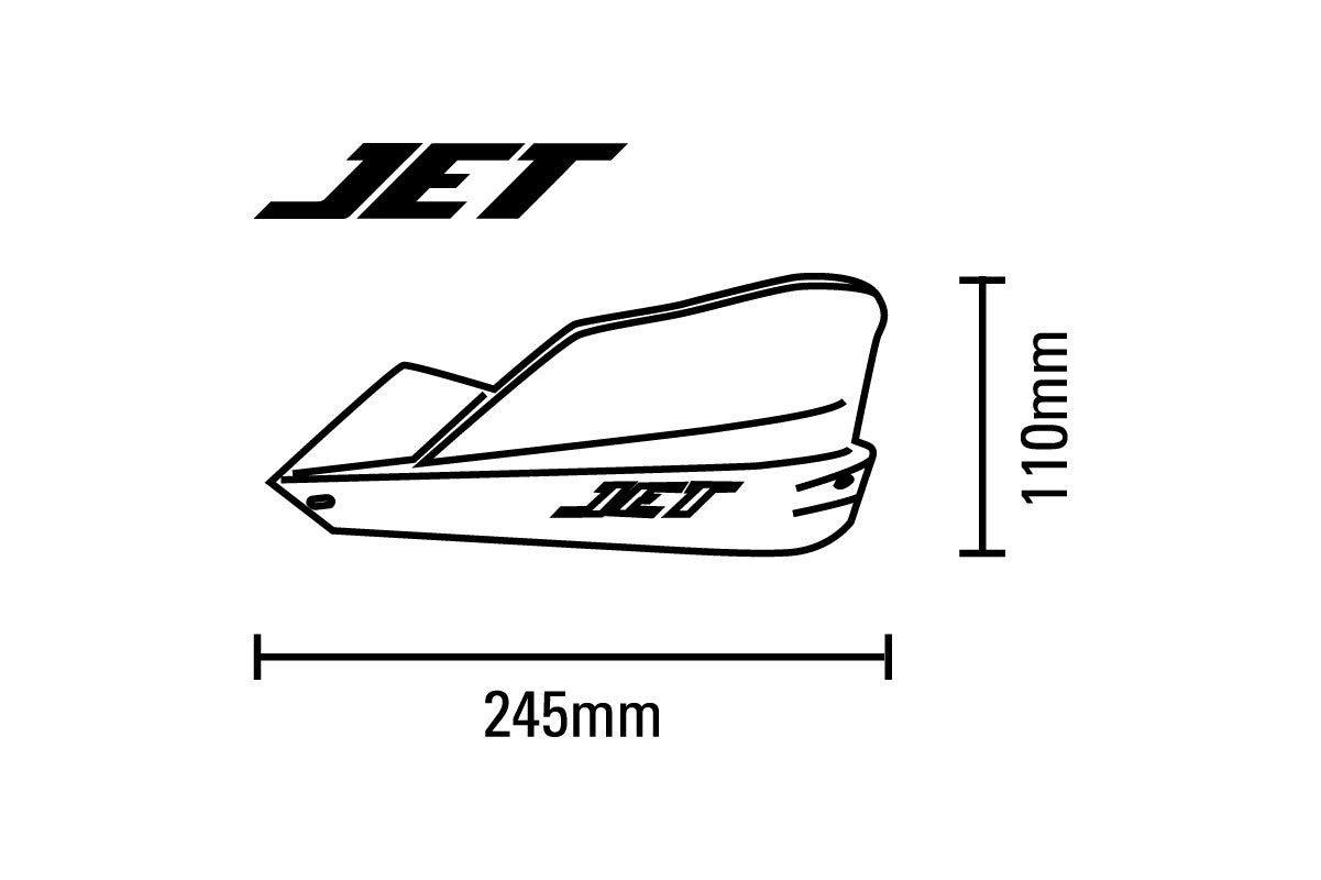 Barkbusters JET Plastic Guards Only