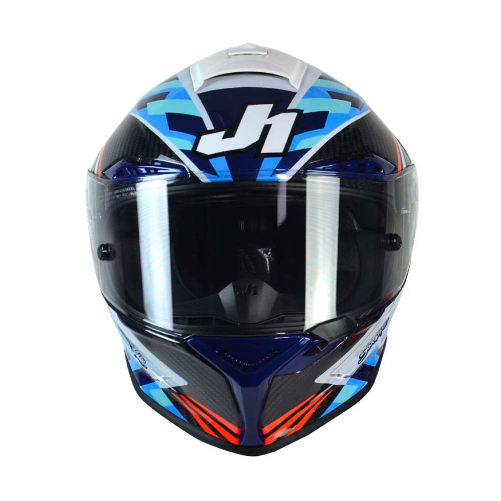JUST1 J-GPR De Rosa Replica Starline Design Full Face Helmet De Rosa Replica