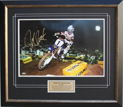 Autographed Collectables Jeremy McGrath Full Throttle Framed Photo