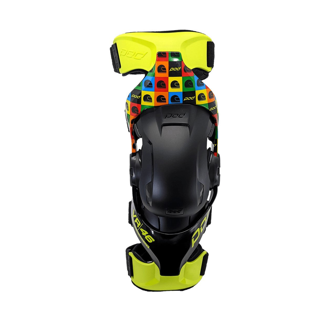 POD K4 V2.0 VR46 Limited Edition Knee Braces - Pair