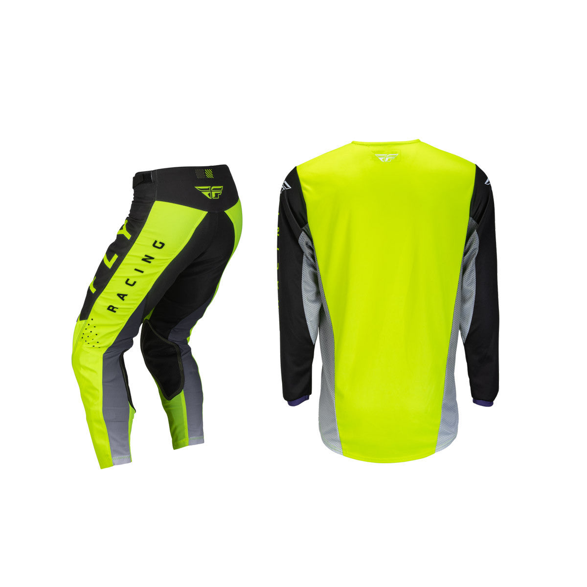 FLY Racing 2023 Kinetic Kore Jersey Pant Combo Hi-Vis/Black
