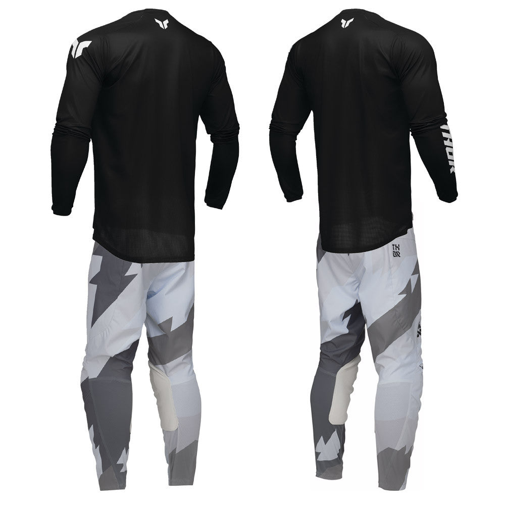 Thor 2025 LAUNCHMODE Brave Jersey Pant Combo Black/Gray