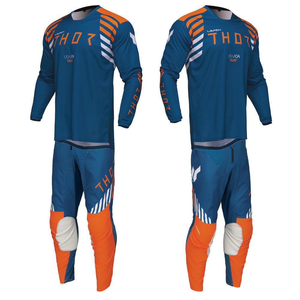 Thor 2025 LAUNCHMODE Zone Jersey Pant Combo Blue