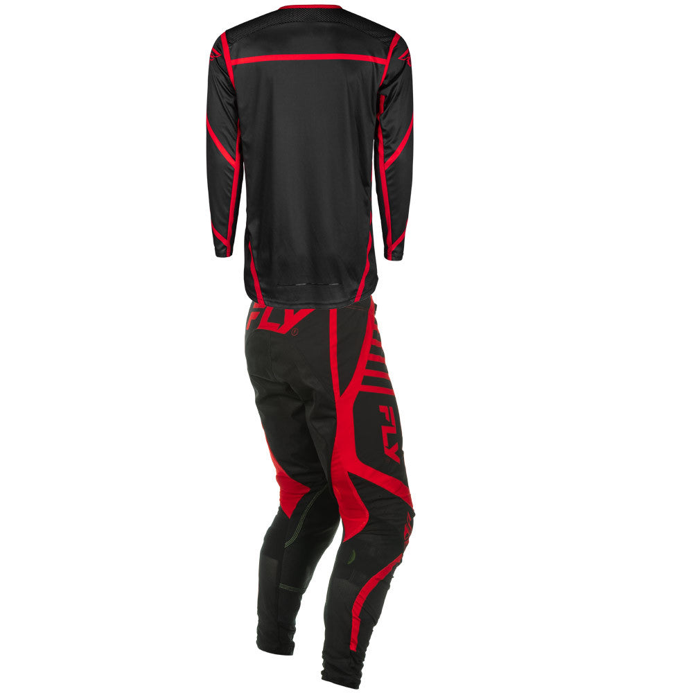 FLY Racing 2025 Lite Jersey Pant Combo Black/Red