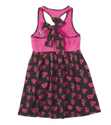 Metal Mulisha Girls Youth Princess Dress - Hot Pink