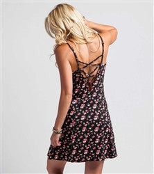 Metal Mulisha Womens Sliver Dress - Black - Large